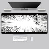 ORSEEMO Comic Art Desk Mat