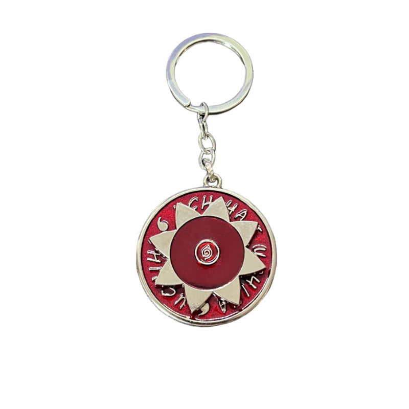 Spinning Sharingan Keychain