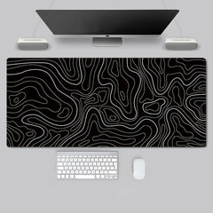 ORSEEMO Contour Lines Desk Mat