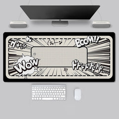 ORSEEMO Comic Art Desk Mat