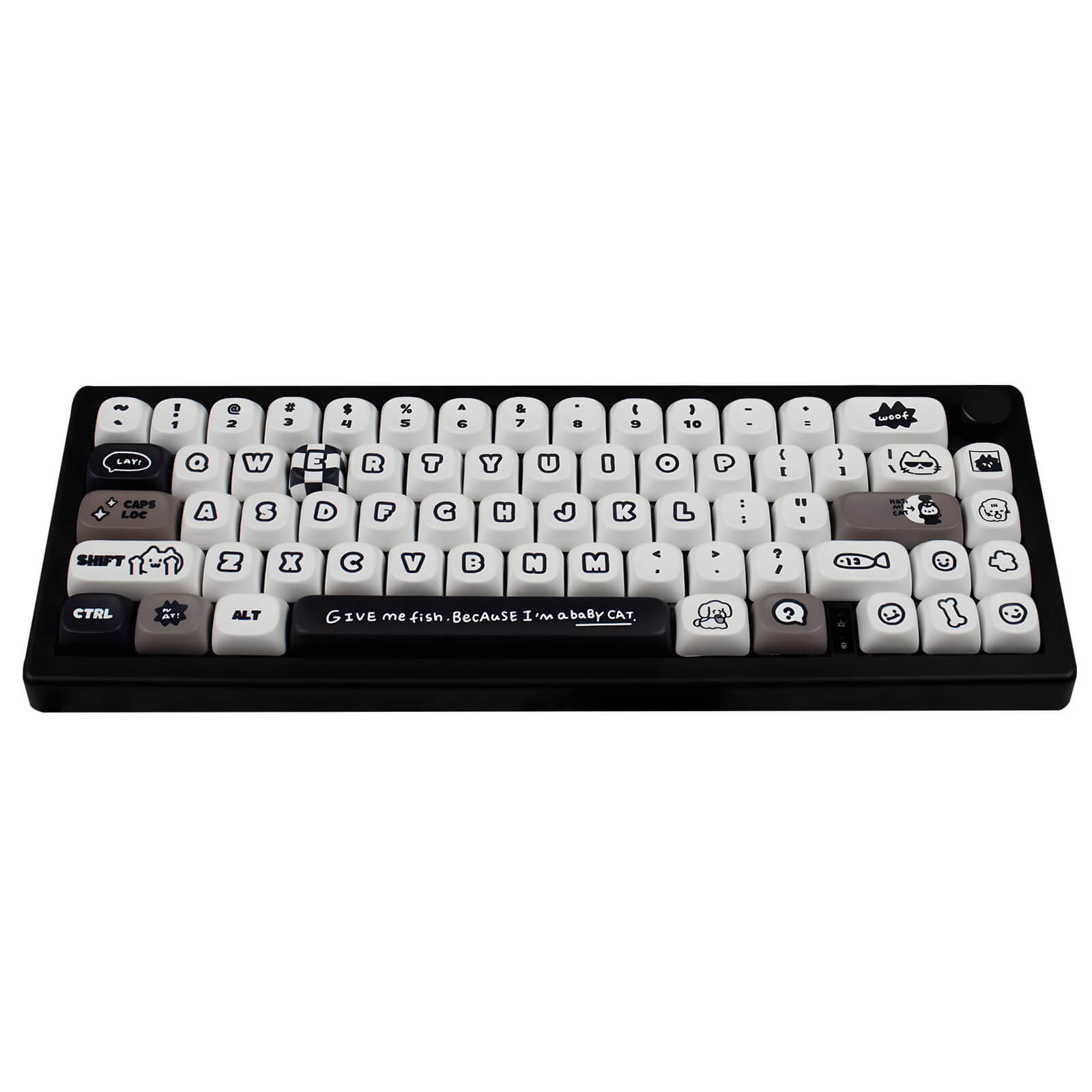 ORSEEMO Kitty and Puppy Keycaps Set