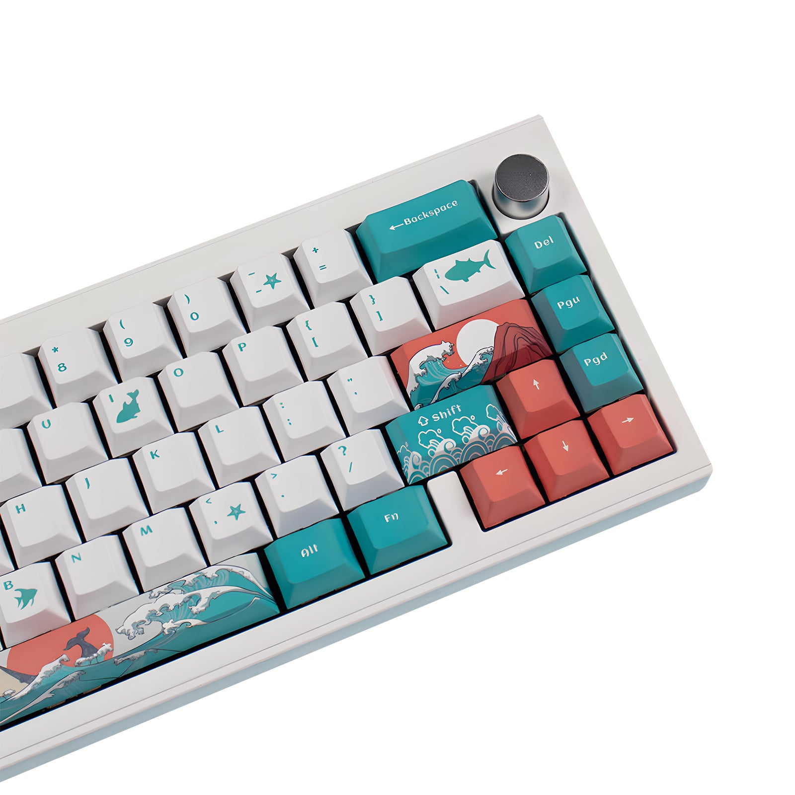 Japanese Waves Keycaps