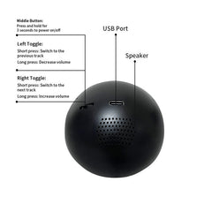 ORSEEMO Customizable Video Glass Ball