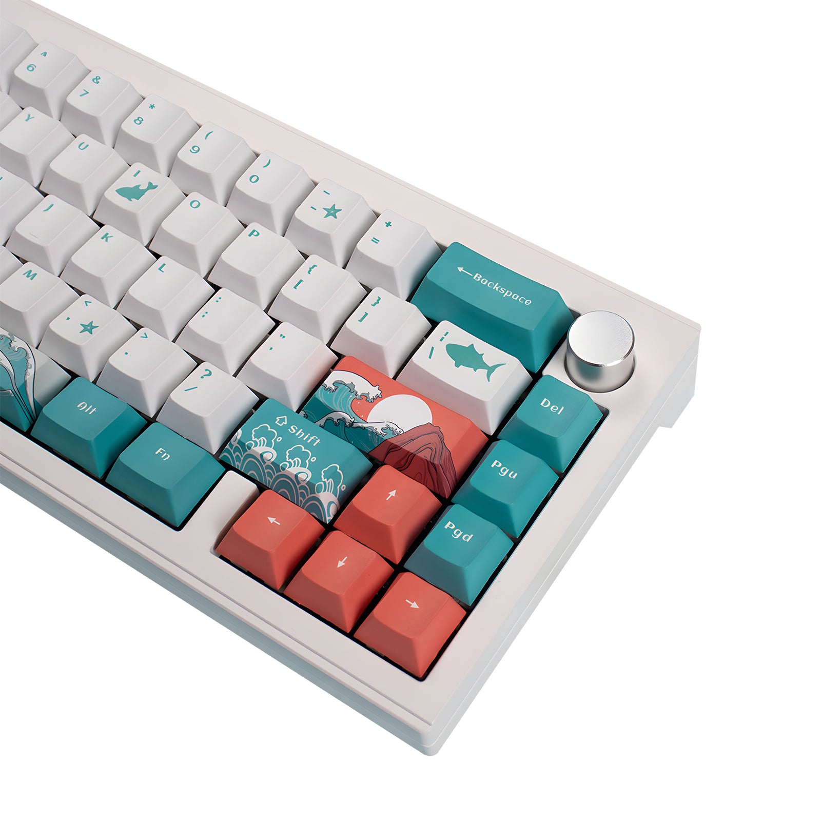 Japanese Waves Keycaps