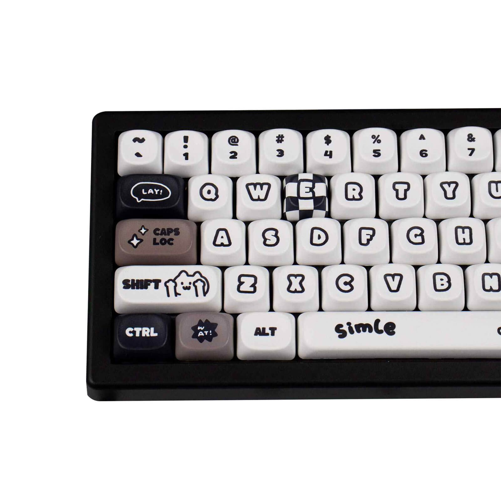 ORSEEMO Kitty and Puppy Keycaps Set