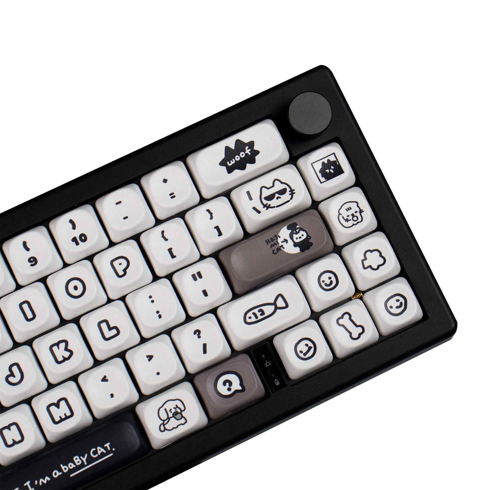 ORSEEMO Kitty and Puppy Keycaps Set