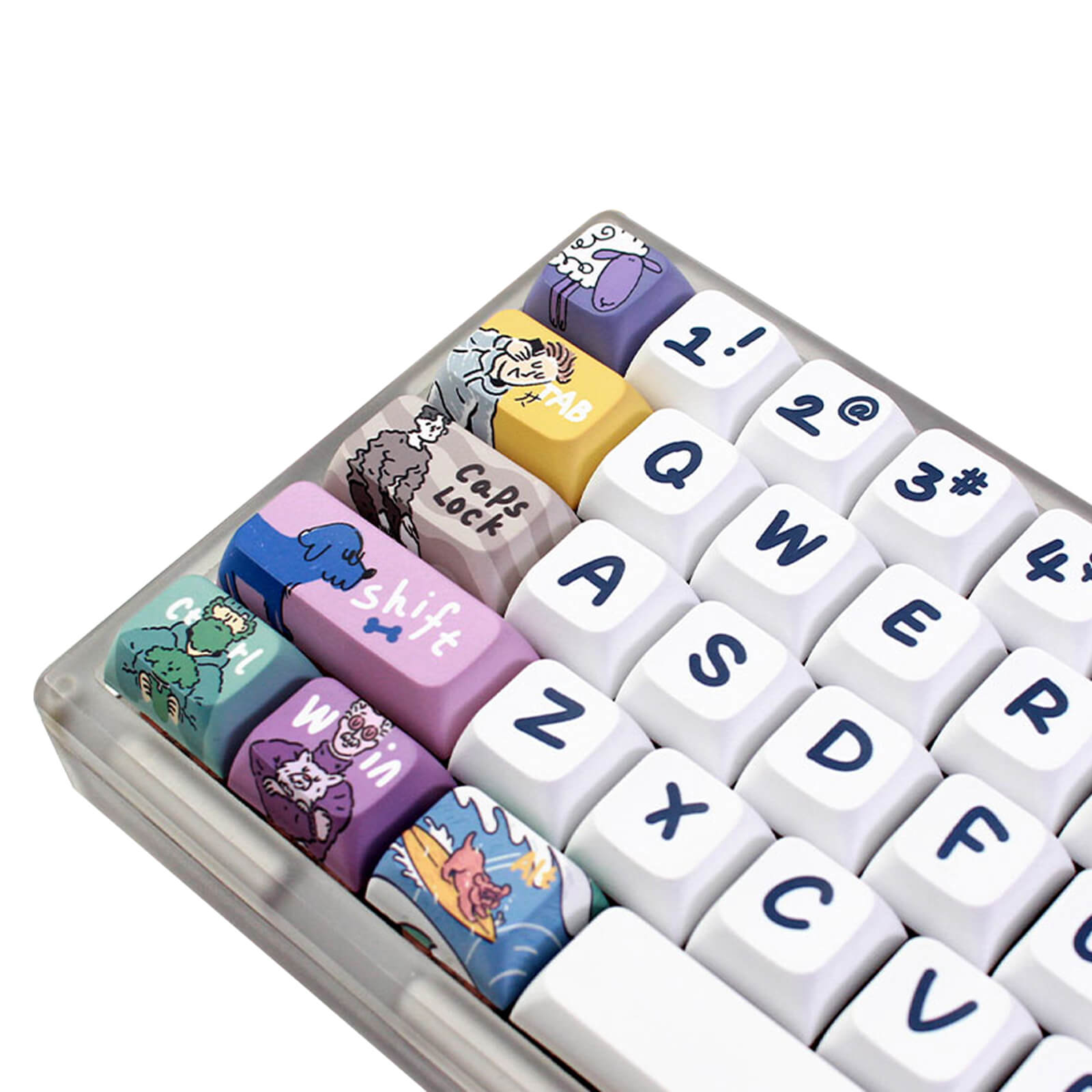 ORSEEMO Comic Keycaps Set