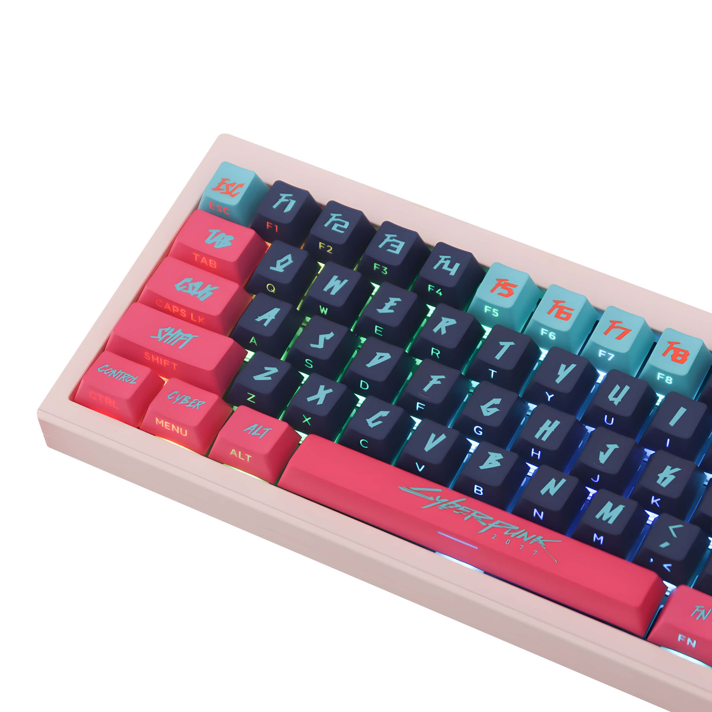 ORSEEMO Cyberpunk Keycaps Set