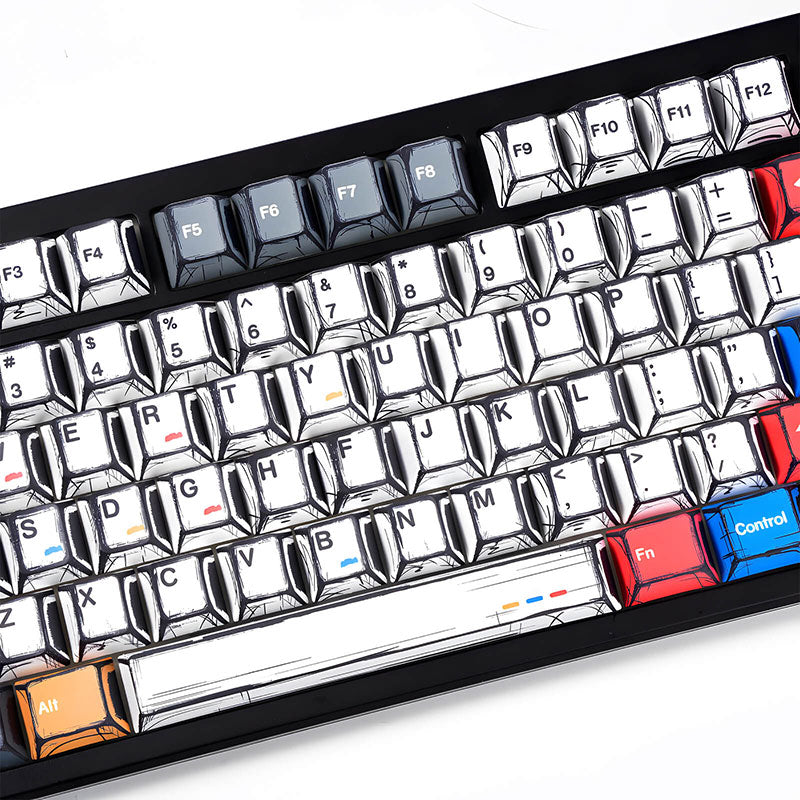 ORSEEMO Anime Keycaps Set