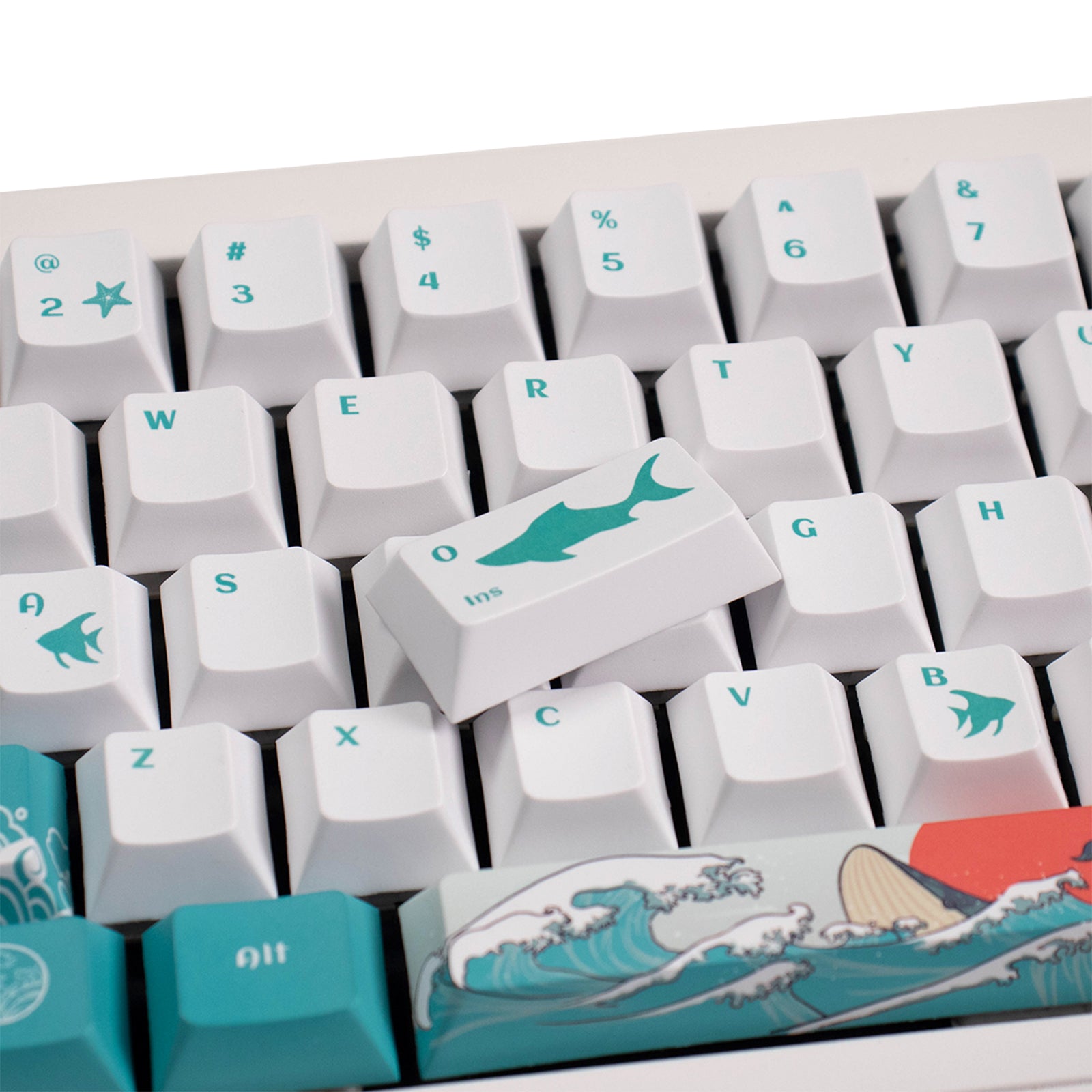 Japanese Waves Keycaps