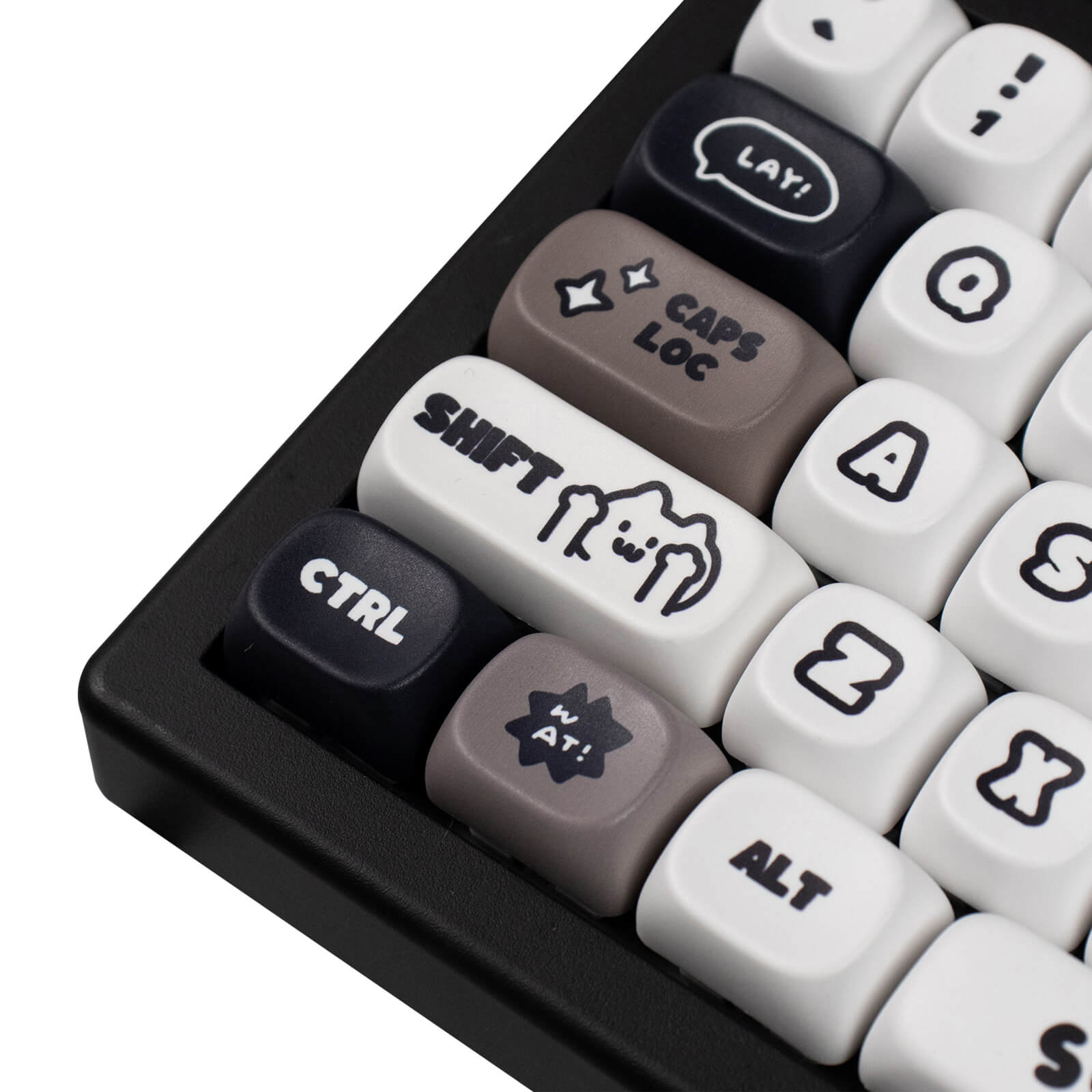 ORSEEMO Kitty and Puppy Keycaps Set