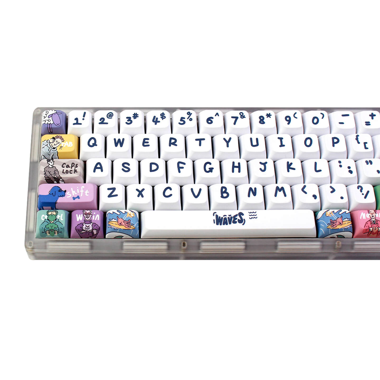 ORSEEMO Comic Keycaps Set