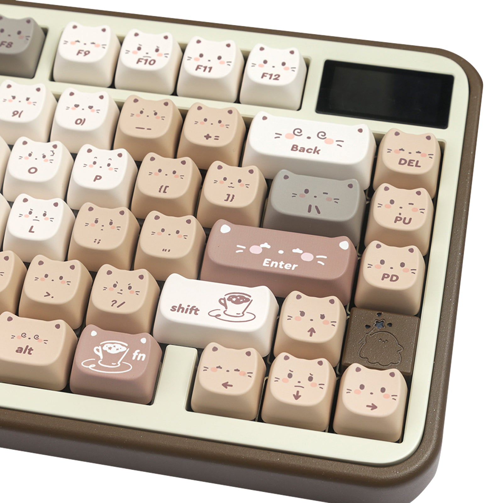 Coffee Cat Keycaps