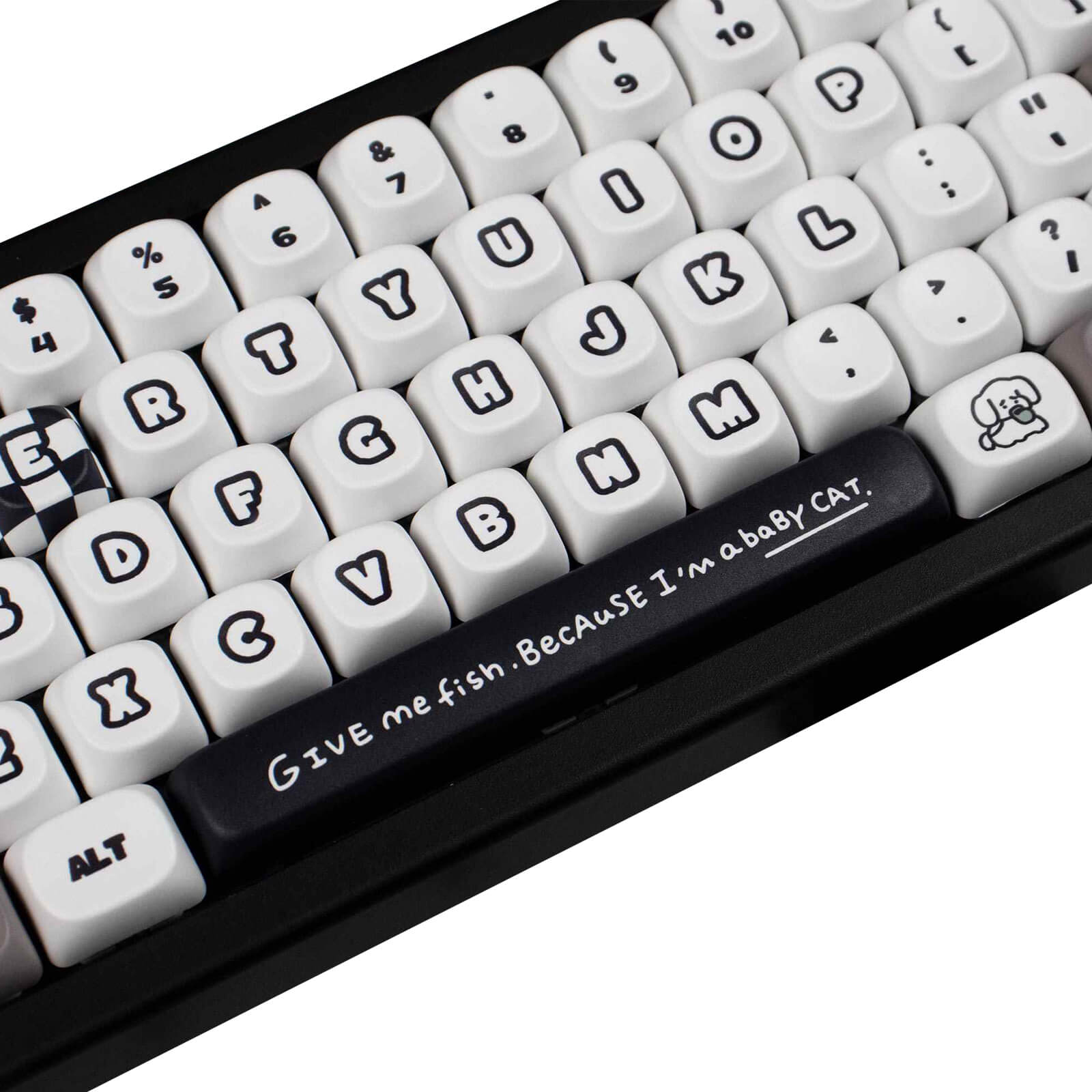 ORSEEMO Kitty and Puppy Keycaps Set