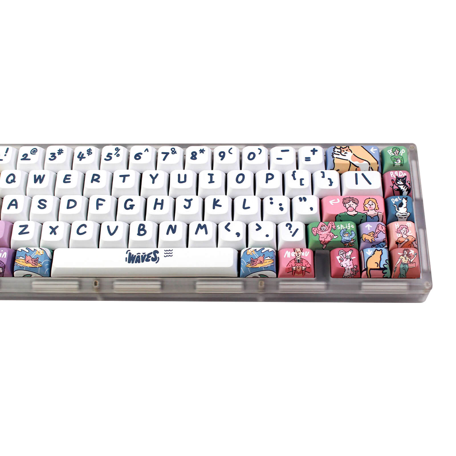 ORSEEMO Comic Keycaps Set
