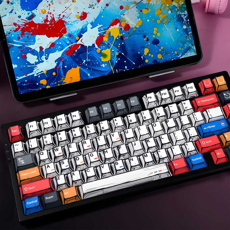 ORSEEMO Anime Keycaps Set
