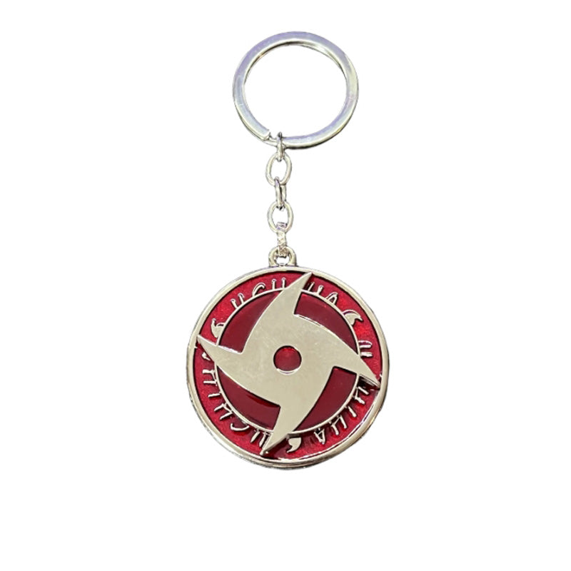 Spinning Sharingan Keychain