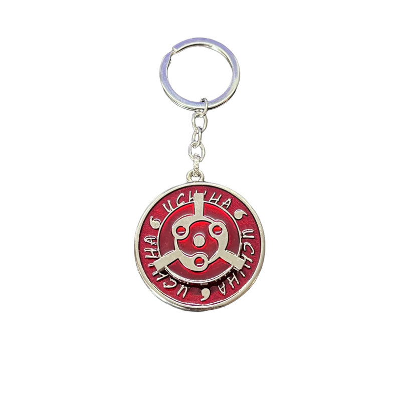 Spinning Sharingan Keychain